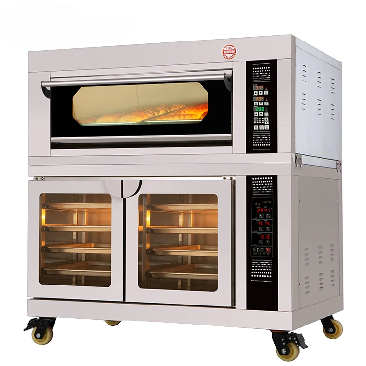 Bakery Equipment Proofer Commercial Hornos De Pan Industrial Pita Bread Maker Pizza Electric Gas Baking Oven for Baking