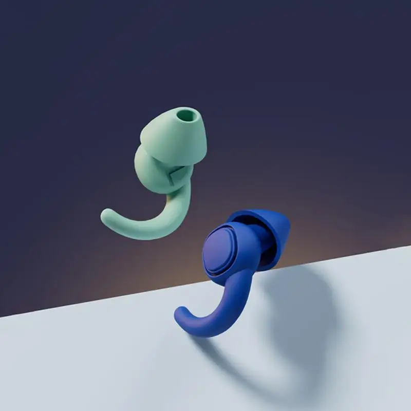 수면 귀마개, 소음 감소, 방수 Oordopjes Bouchon Oreille Tapones Para Dormir 귀마개, 1-8PCs