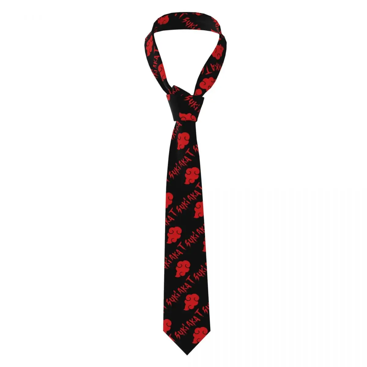 

Personalized Anime N-Narutoes S-Sasukes Tie Men Formal Classical Silk Party Necktie