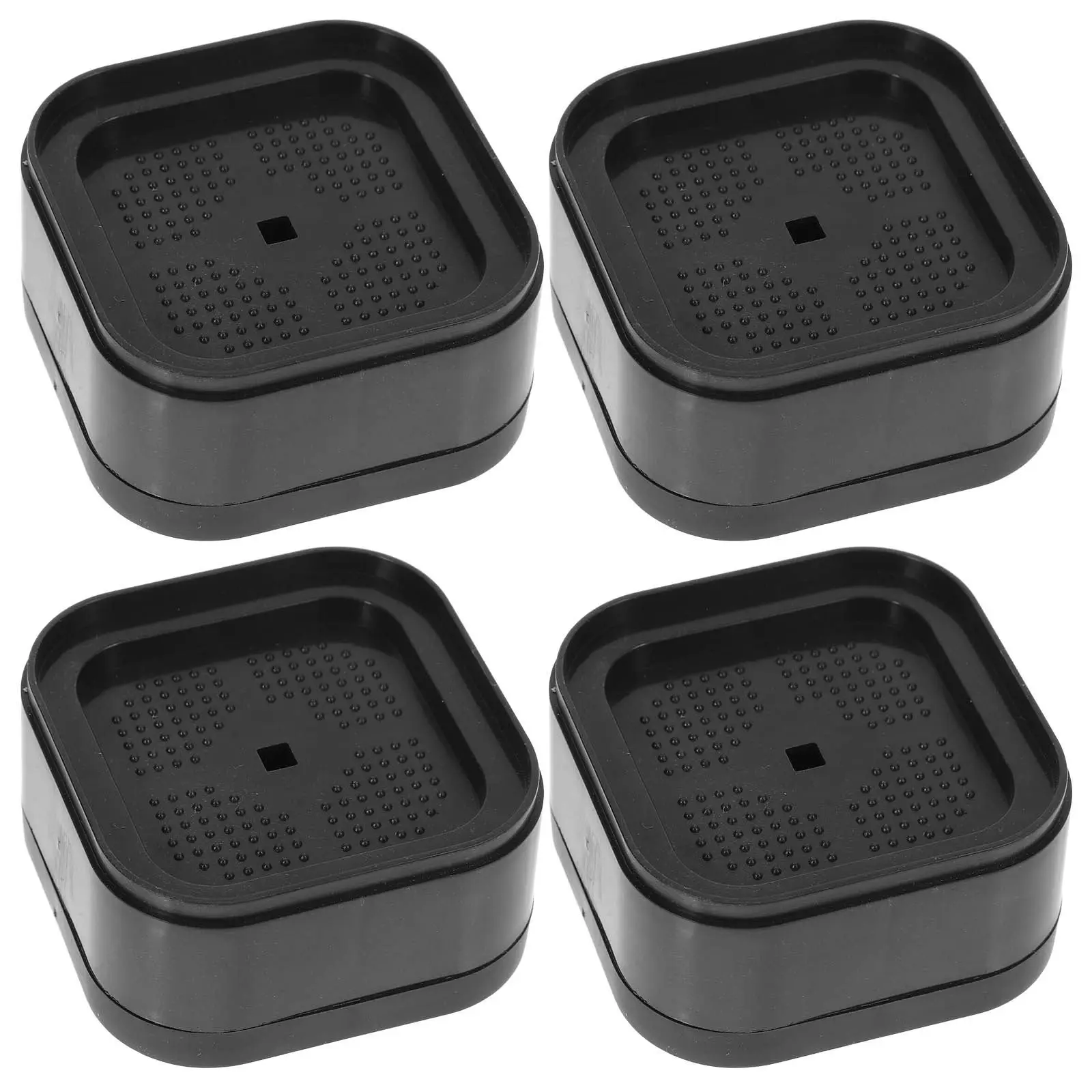 4Pcs Washer Anti Vibration Pads Non Skid Stabilizer Pads for Washing Machine Dryer Furniture Legs Leveling Noise Reduction