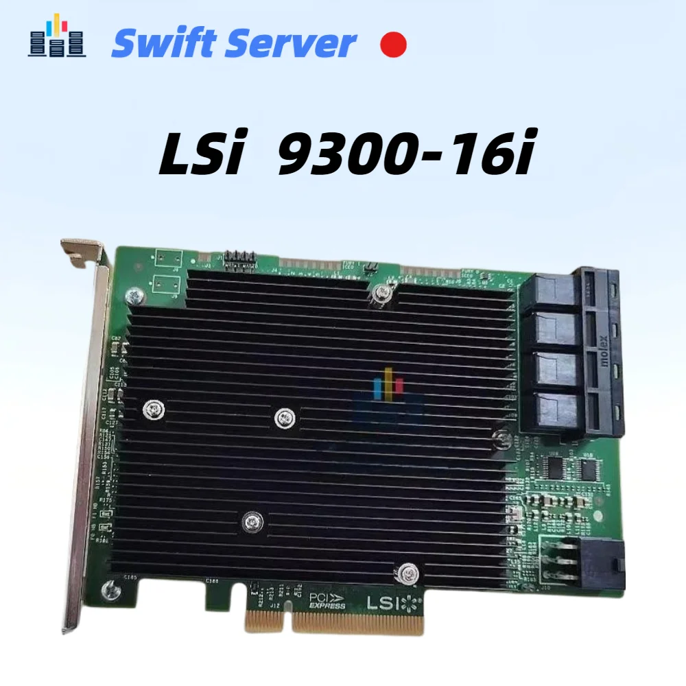 Lsi 9300 16I Hba It Mode - LSI SAS 9300-16i 12Gbps HBA Placa