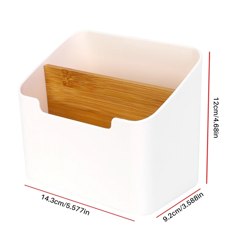 TOP ข้อเสนอรีโมทคอนโทรลผู้ถือโต๊ะจัดเก็บกล่องคอนเทนเนอร์สําหรับโต๊ะ,อุปกรณ์สํานักงาน,บ้าน