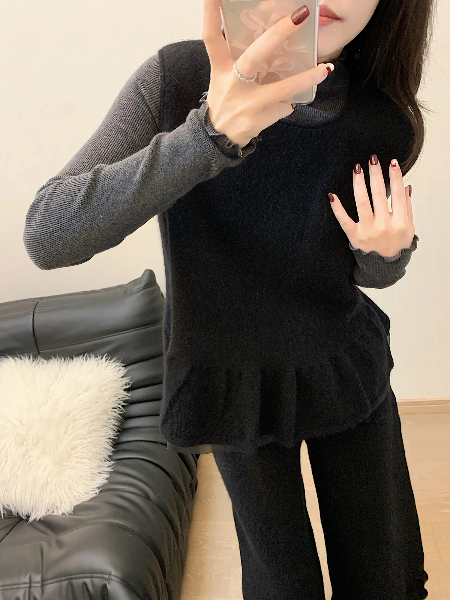 

Женский вязаный шерстяной жилет Cleanfit Sle, деревянный кружевной топ без рукавов, верхняя одежда, повседневная дорожная свободная посадка, круглый Ne