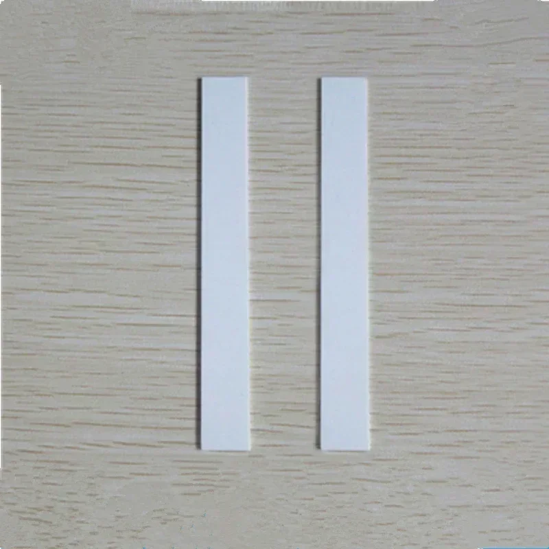 Al2o3 Pure Wear Resistance Ceramic Substrate Plate Customize Alumina Ceramic Sheet 100x123x0.8mm - 240x280x0.6mm Square Block