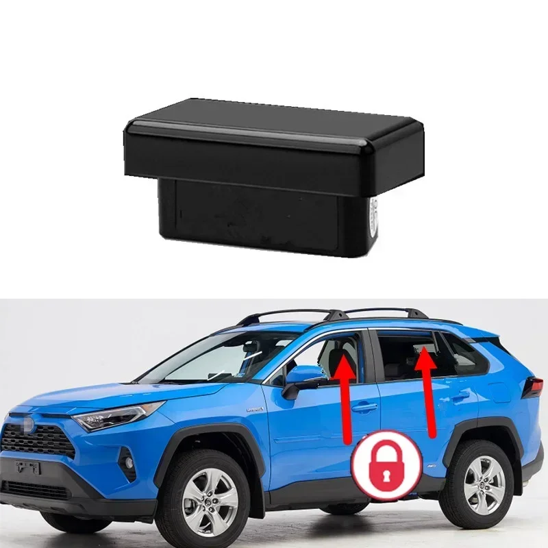 

LHD Car Auto OBD Speed Lock Unlock Module Window Closer Glass Lifter for Toyota RAV4 2019 2020 2021 2022 2023