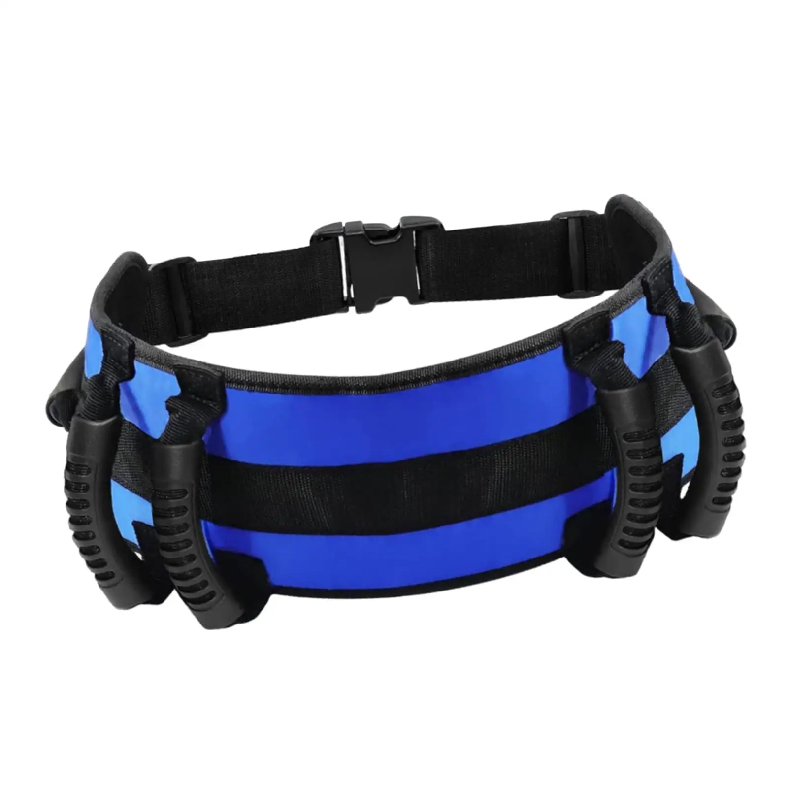 Multi Handle Transfer Belt with Quick Buckle Gait Support Comfortable Lifting Aid for Elderly and Disabled