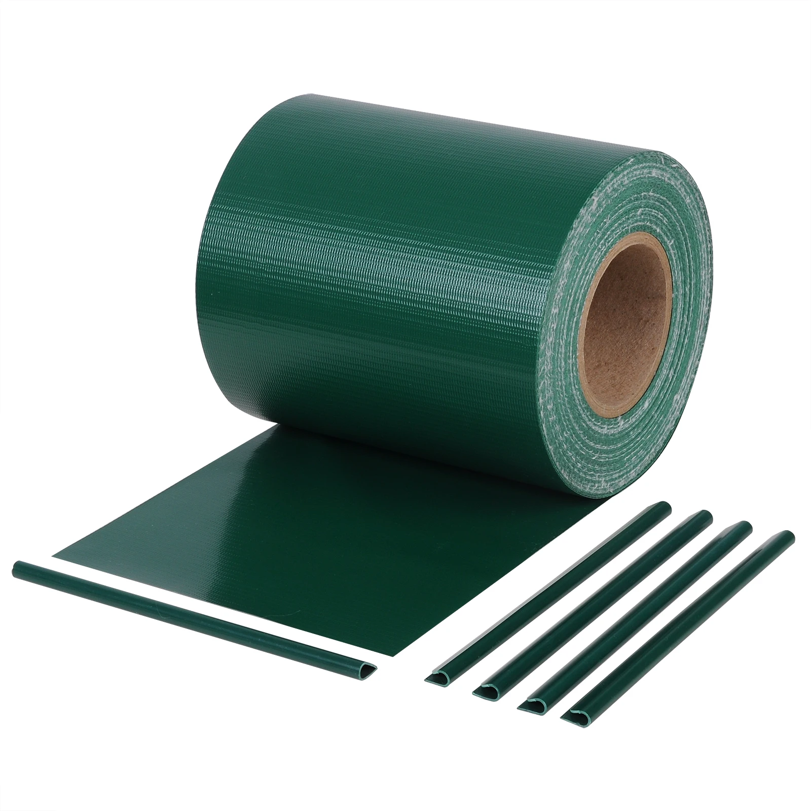 WOLTU 1 ensemble de ruban de protection en PVC pour clôture de jardin, terrasse, balcon, écran d'intimité avec clips de fixation, pare-soleil et pare-vent pour auvent
