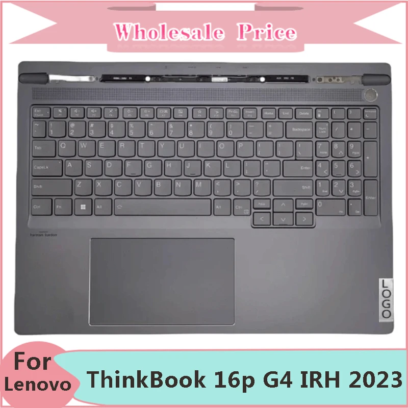 

Новая Оригинальная клавиатура для ноутбука Lenovo ThinkBook 16p G4 IRH 2023, с чехлом для рук, английская версия, верхняя крышка