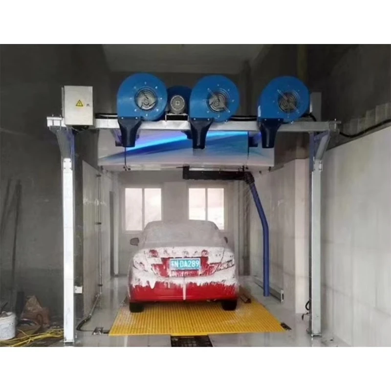 Customize  Touchless 360° High Pressure Foam Spraying Automatic Car Wash Machine Intelligent Induction Auto Cleaning Equipment
