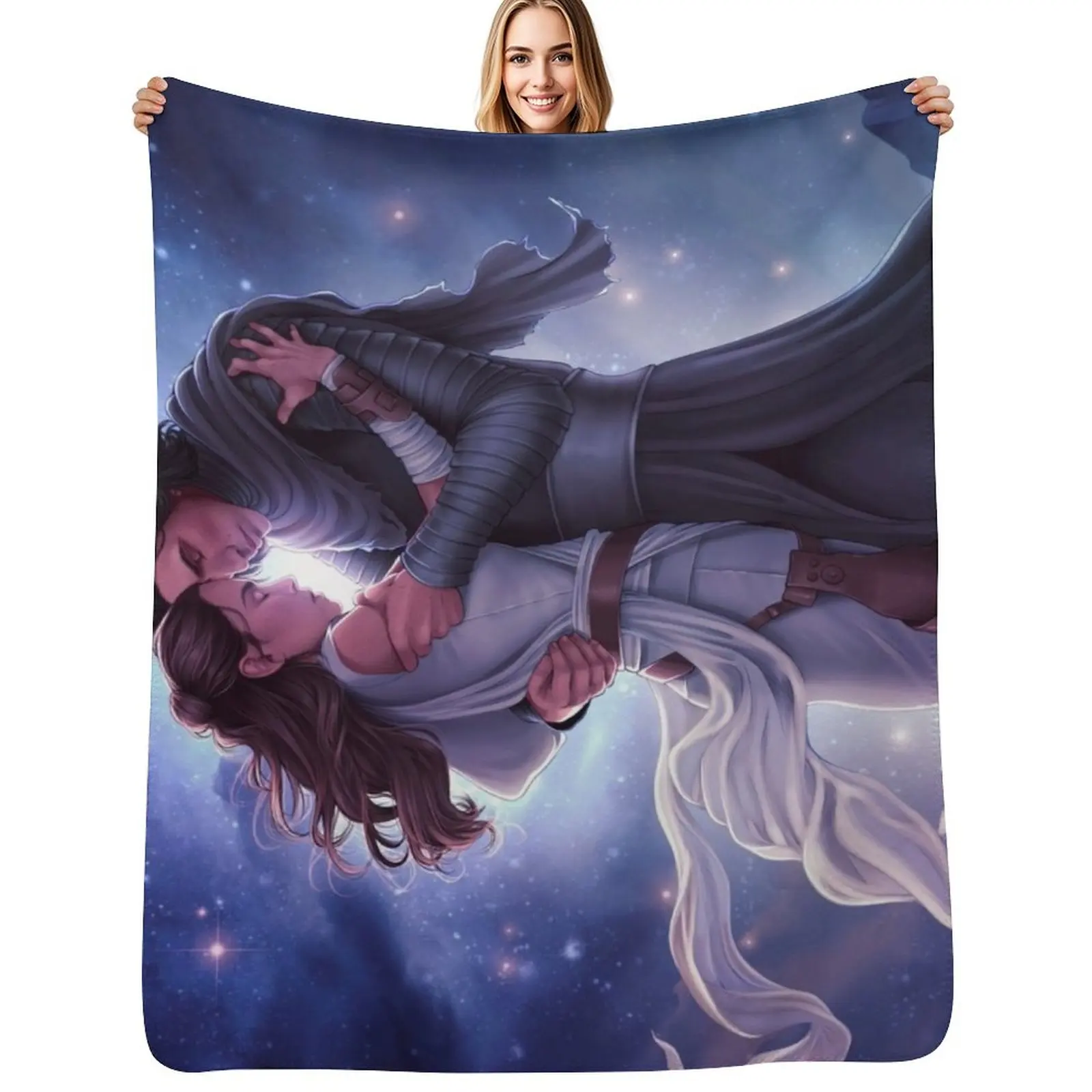 

Reylo - To the Ends of the Universe Throw Blanket for winter Luxury Brand blankets and throws Giant Sofa Blankets
