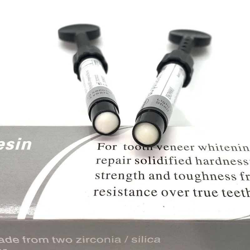 Dental Material VR Beauty Resin Oral Ice Porcelain 6D Nano Enamel Relief Light Curing Resin Veneer Dental Material Special