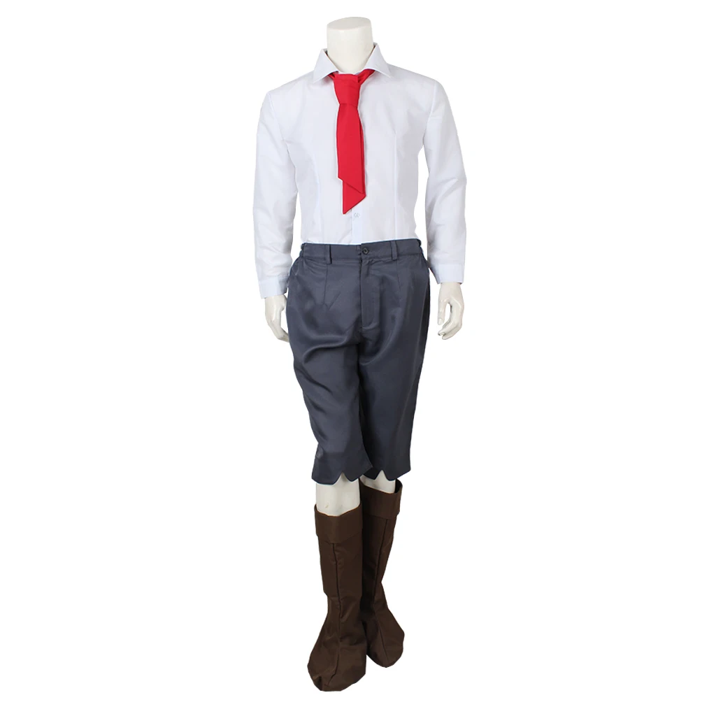 Game Arno Dorian Cosplay Costume Man's Coat Vest Pants Suit with Shoes Cover Halloween Cos Show Outfit