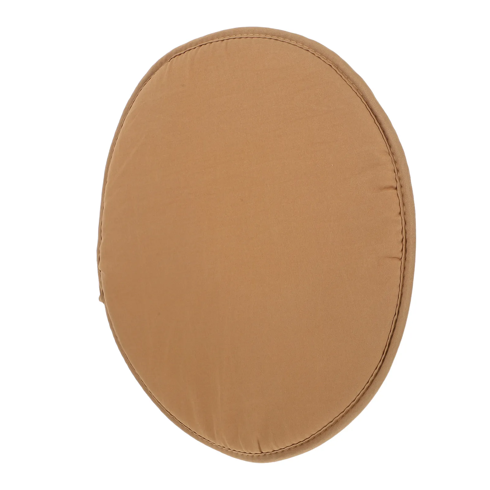 1Pcs Round Seat Cushion Light Brown Thickened Sponge Seat Pad for Chairs Sofa Bed Car Home Office Indoor Outdoor Use