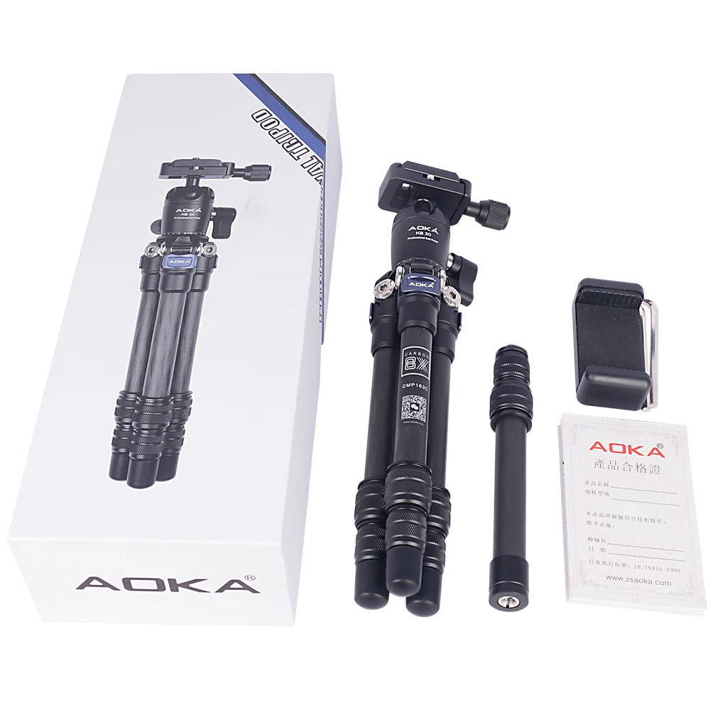 AOKA Professional Slim Hopper من ألياف الكربون Stativ #2