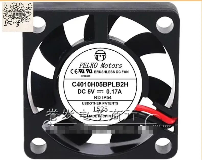 

Ltsf For PELKO C4010H05BPLB2H DC 5V 0.17A 40x40x10mm 2-Wire Server Cooling Fan