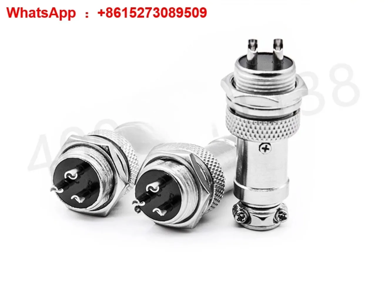 (1PCS) chiller connector socket connector double female, male 2 3 4 5 6 core plug-in with cable 2M20CM