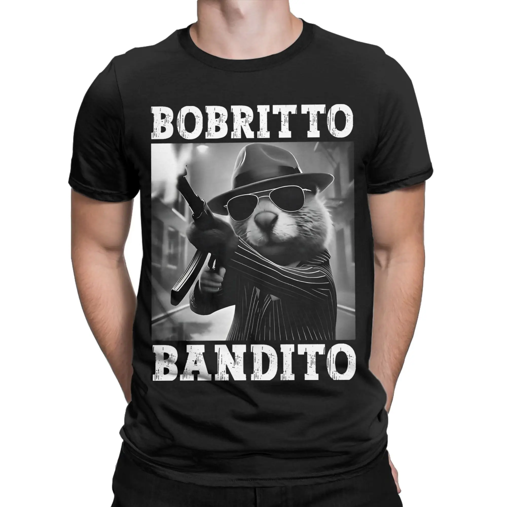 

Повседневная футболка Beach Bobritto Bandito Funny Beaver Meme Популярные футболки Хлопковая футболка для мужчин Дешевые футболки с короткими рукавами и принтом