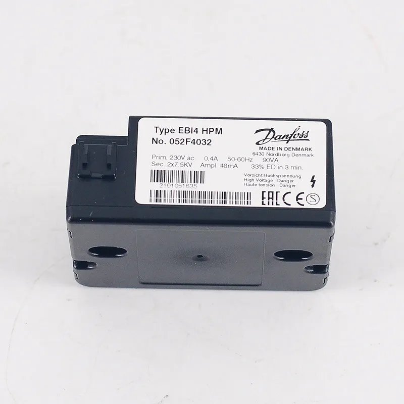 052F4032 EBI4 HPM Ignition Transformer, 2x7.5kV Double Pole for Oil Gas Burner, OEM Replacement