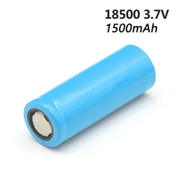 3.7V 1500mAh 18500 Battery Rechargeable Battery 18500 Bateria Recarregavel Lithium li-ion Batteies Baterias