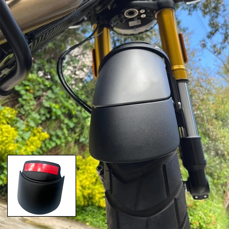 Motorcycle 400X Front Fender Mudguard Extender Extension FOR Scrambler 400 X SCRAMBLER400X 2024 2025