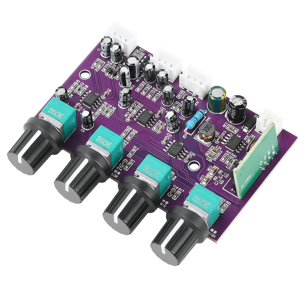DC9-29V Front-End-Motherboard TINE553 Vorverstärkerplatine Lautsprecher-Front-End-Tuning-Verstärkerplatine mit eingebautem Boost-Modul – Detail 4