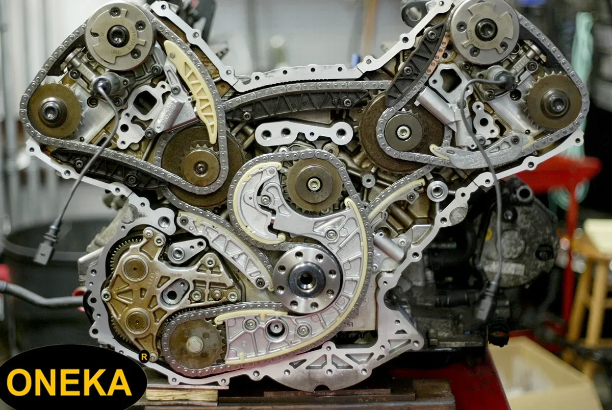 ONEKA قطع غيار السيارات توقيت سلسلة عدة 76202 لمحرك نيسان سان كويست ماكسيما ألتيما 3.5L