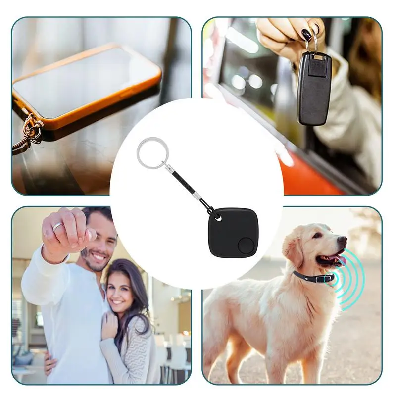 Smart Tracker For Dogs Remote Smart Locator Finder Anti-Loss Locator With Alarm Function For Luggage Wallets Bags Pets Keys