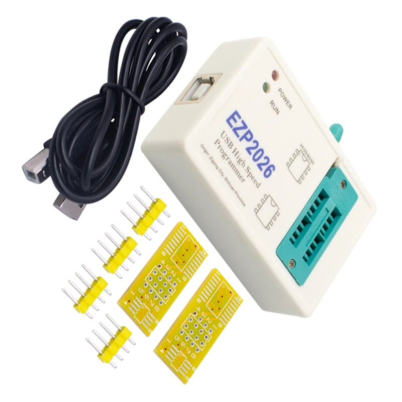●EZP2026 USB High-Speed Programmer Drive Free Programmer Supports 24/25/26/93/95 Series Chips Direct Burn