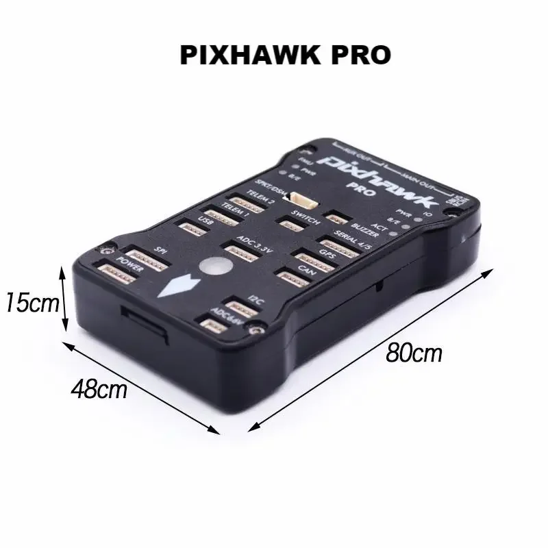 Pixhawk PX4 PRO PIX 32-Bit-Flugcontroller-Autopilot mit 4G SD-Stoßdämpfer RC Quadcopter Ardupilot ArduPlane ArduRover