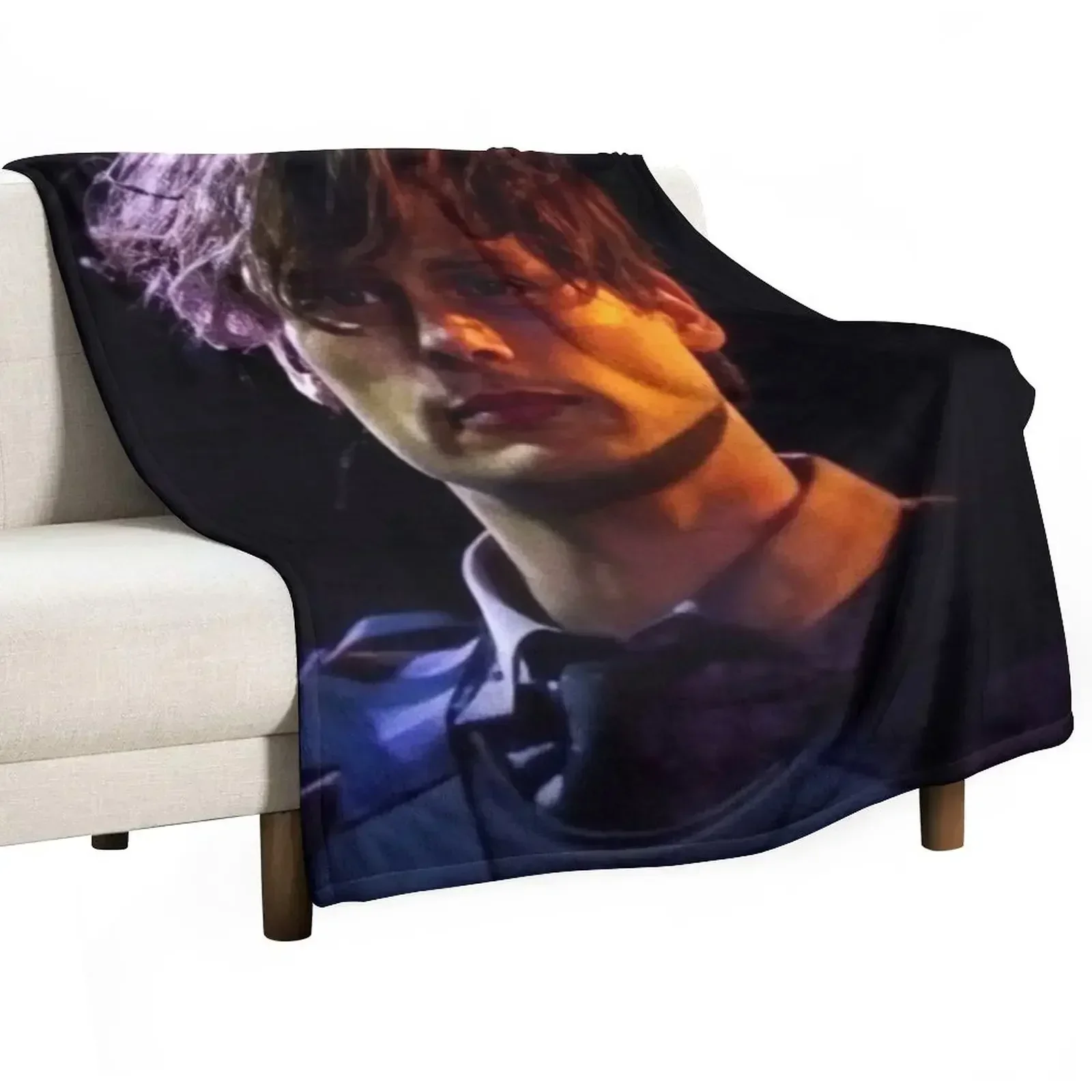 fbi vest gubs 2.0 Throw Blanket Easy Care Comfortable Blanket for Couch