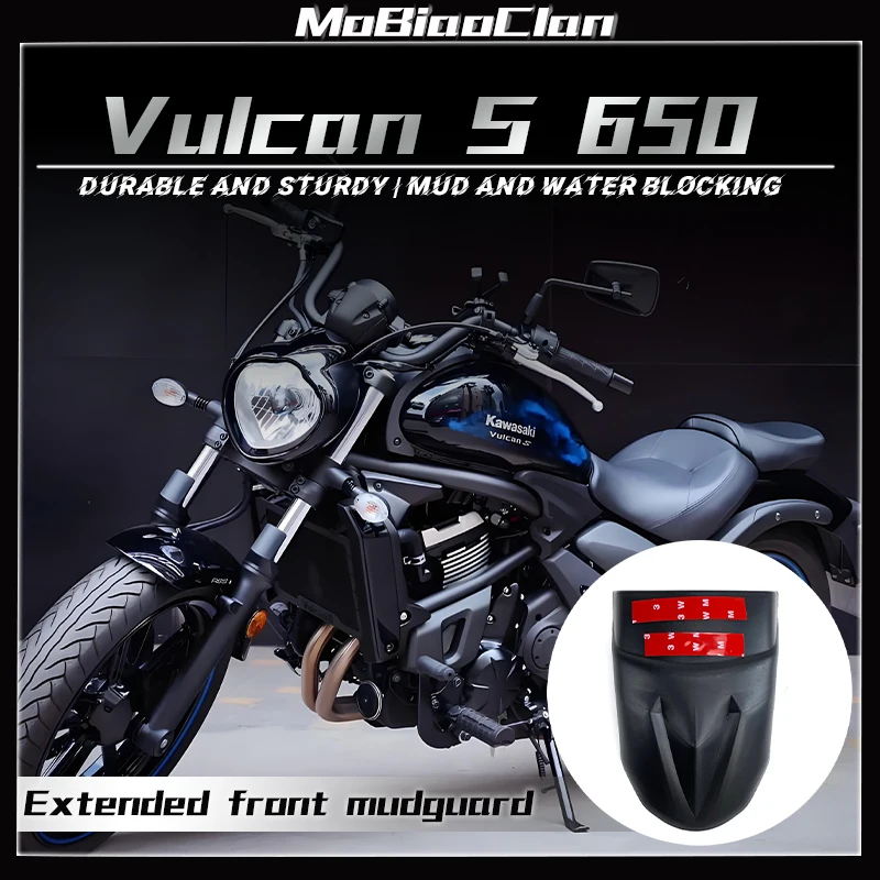 

Motorcycle Front Fender Mudguard Wheel Hugger Extension for Kawasaki Vulcan S 650 VN 650 2015 2016 2017 2018 2019 2020 2021