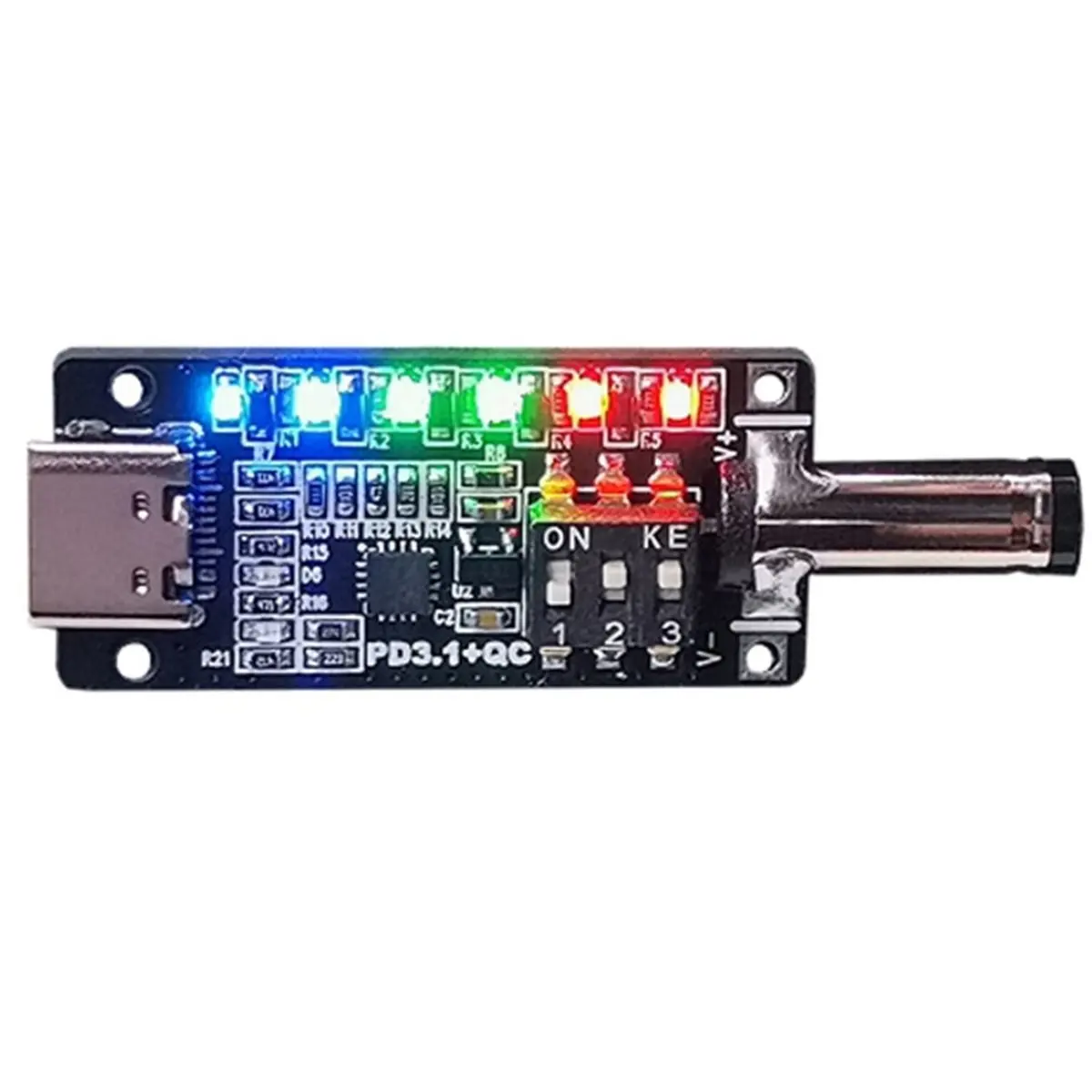 A99X PD3.1 Fast Charging Protocol Trigger Type C Female Socket 20V28V5A Automatic Deception Power Aging Board