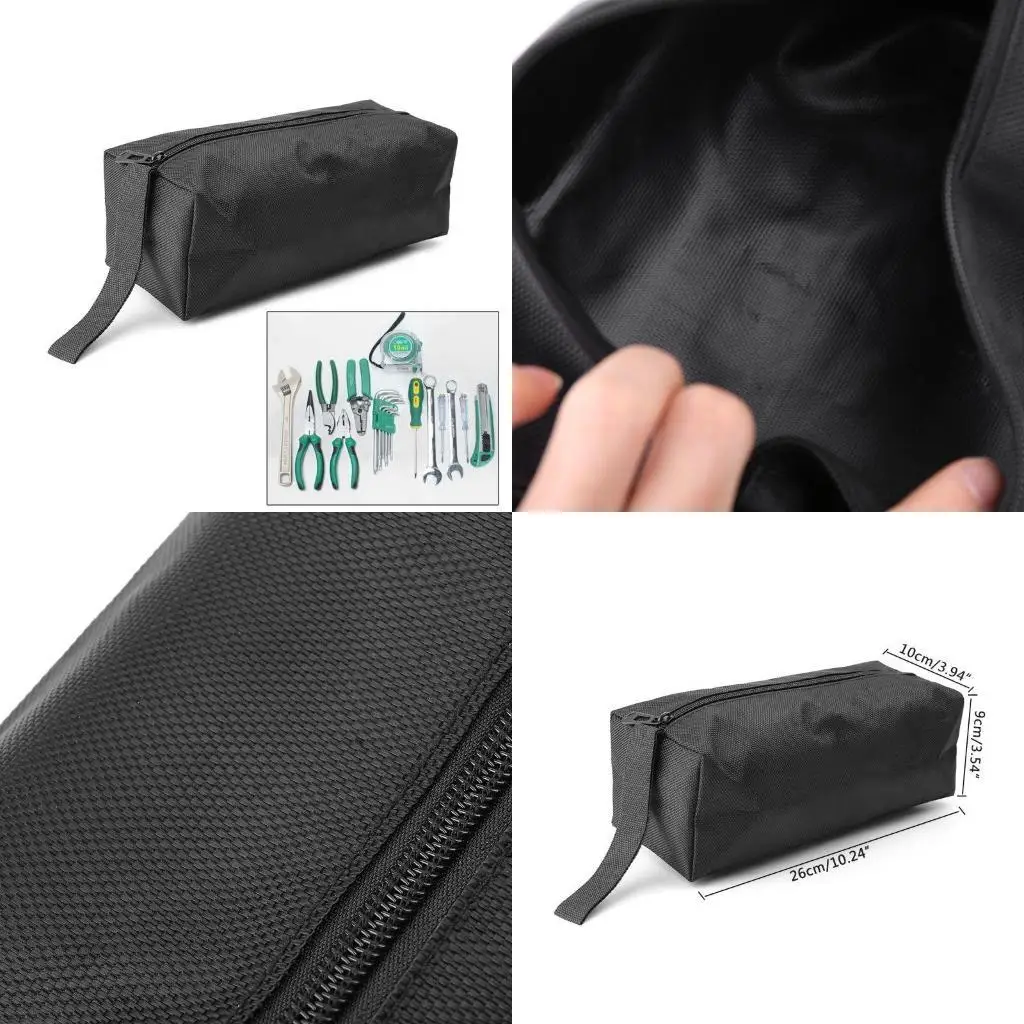 

R9UF Portable Oxford Canvas Hand Tool Bag for Vehicle Maintenance Carpentry Workers