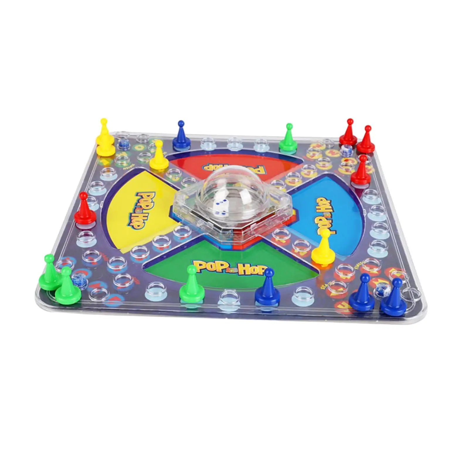 Ludo Classic Toy Board Game Multiplayers Family Game Parent Child Interaction for All Ages Party Toy Kids Entertainment Teens