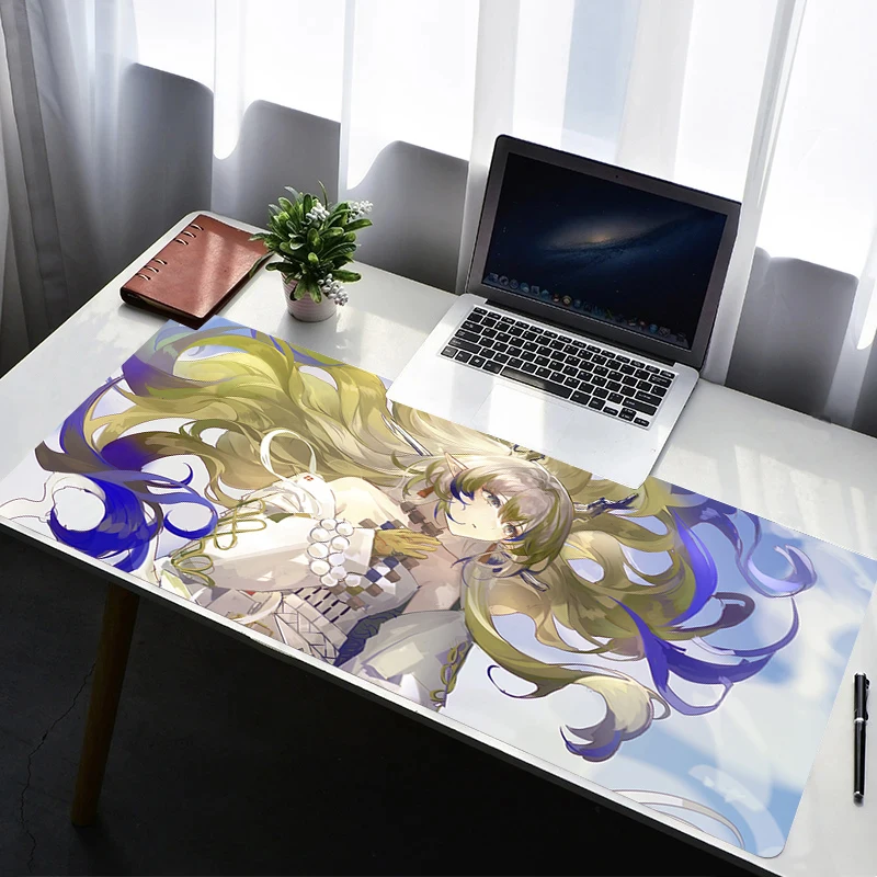 แผ่นรองเมาส์สำหรับเล่นเกม ดีไซน์กันลื่น ยางกันลื่น อาร์คไนท์ส ชู เบส แผ่นรองโต๊ะแบบขยาย สำหรับเกมเมอร์ อุปกรณ์เสริมคอมพิวเตอร์สำนักงาน แผ่นรองเมาส์