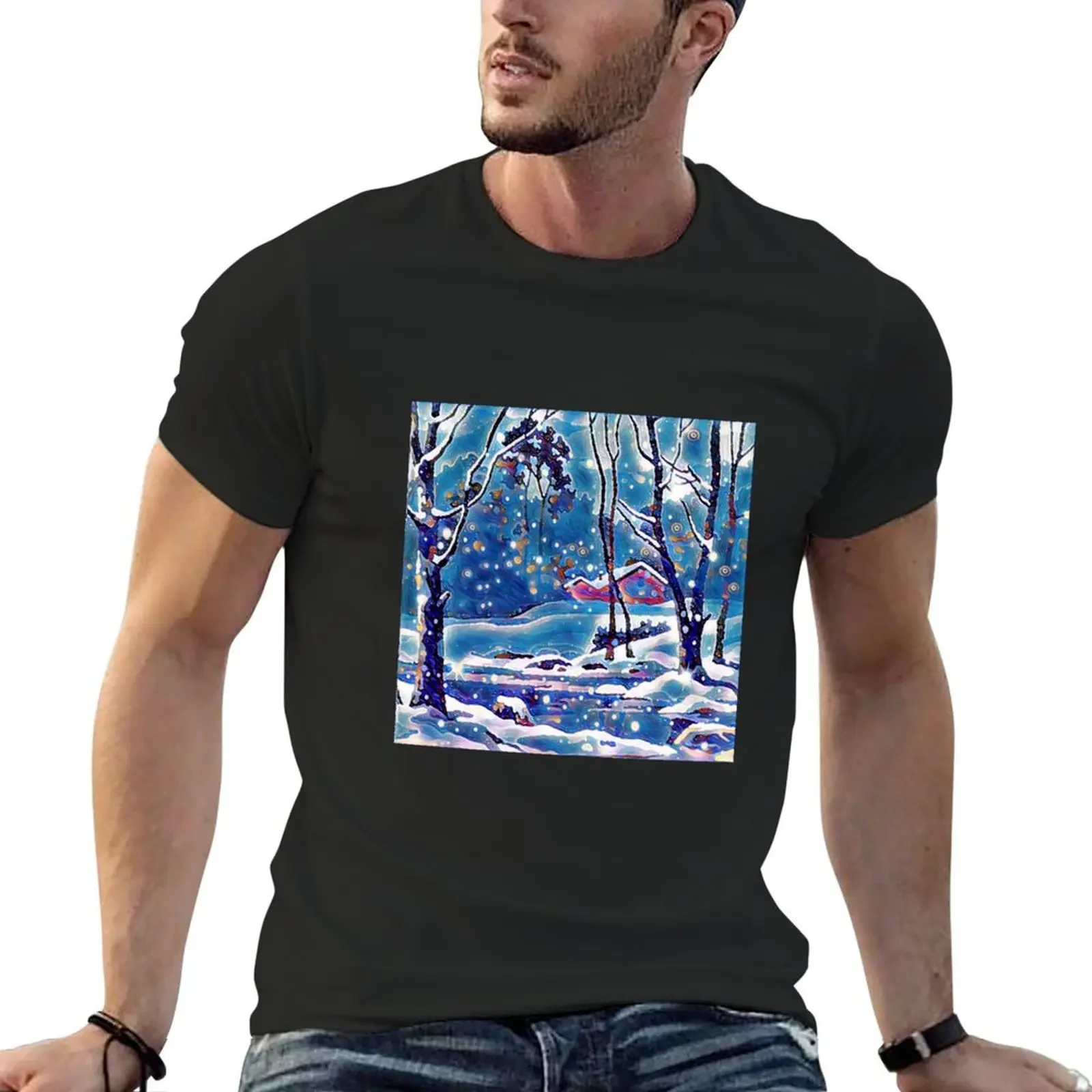 

Winter Wonderland T-Shirt sweat anime stuff graphic t shirt vintage fitted t shirts for men