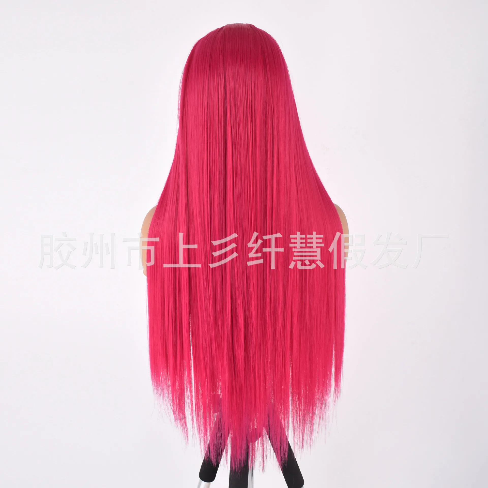 New Synthetic Lace Front Wig Red Ombre Matte Fiber Cosplay Party Costume Gorgeous Women's Heat Resistant Hairpiece Wholesale