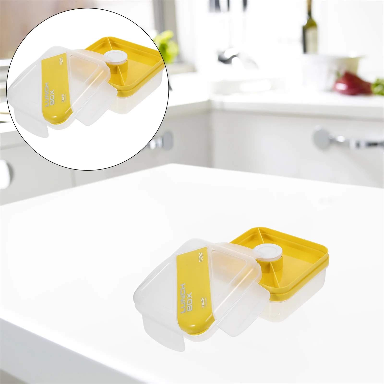 

Герметичный портативный ланч-бокс с несколькими сетками, микроволновая печь, контейнер для еды для офиса, путешествий, школы, милые контейнеры для обеда