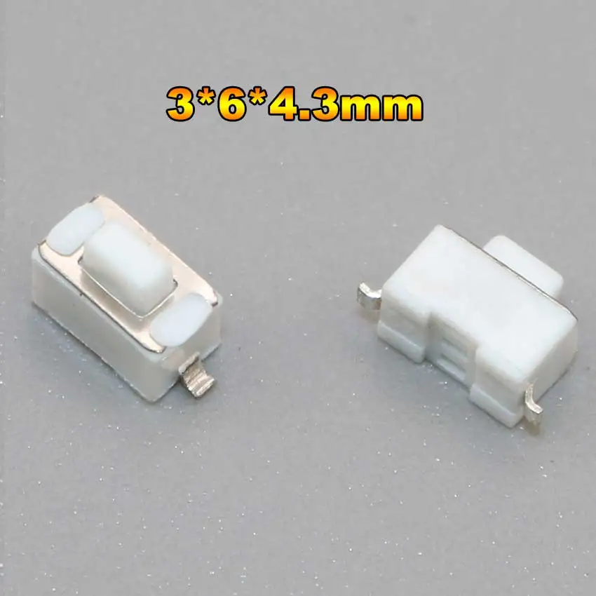 10PCS Tactile Push Button Switch Car Remote Control Keys Button Touch Micro Switch Momentary SMD DIP 2*4 3*6 4*4 6*6