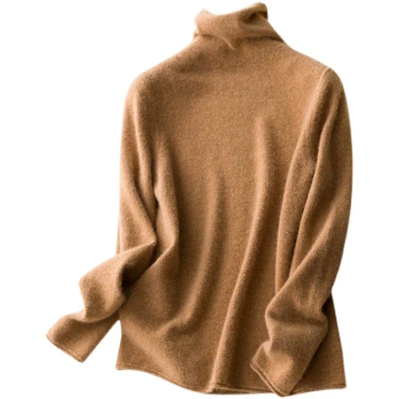 Thiened Fce الصوفية محبوك قاعدة irt المرأة سليم صالح ort Sle كاميرا الملابس الداخلية عالية طوق سترة الحرارية الدافئة #5