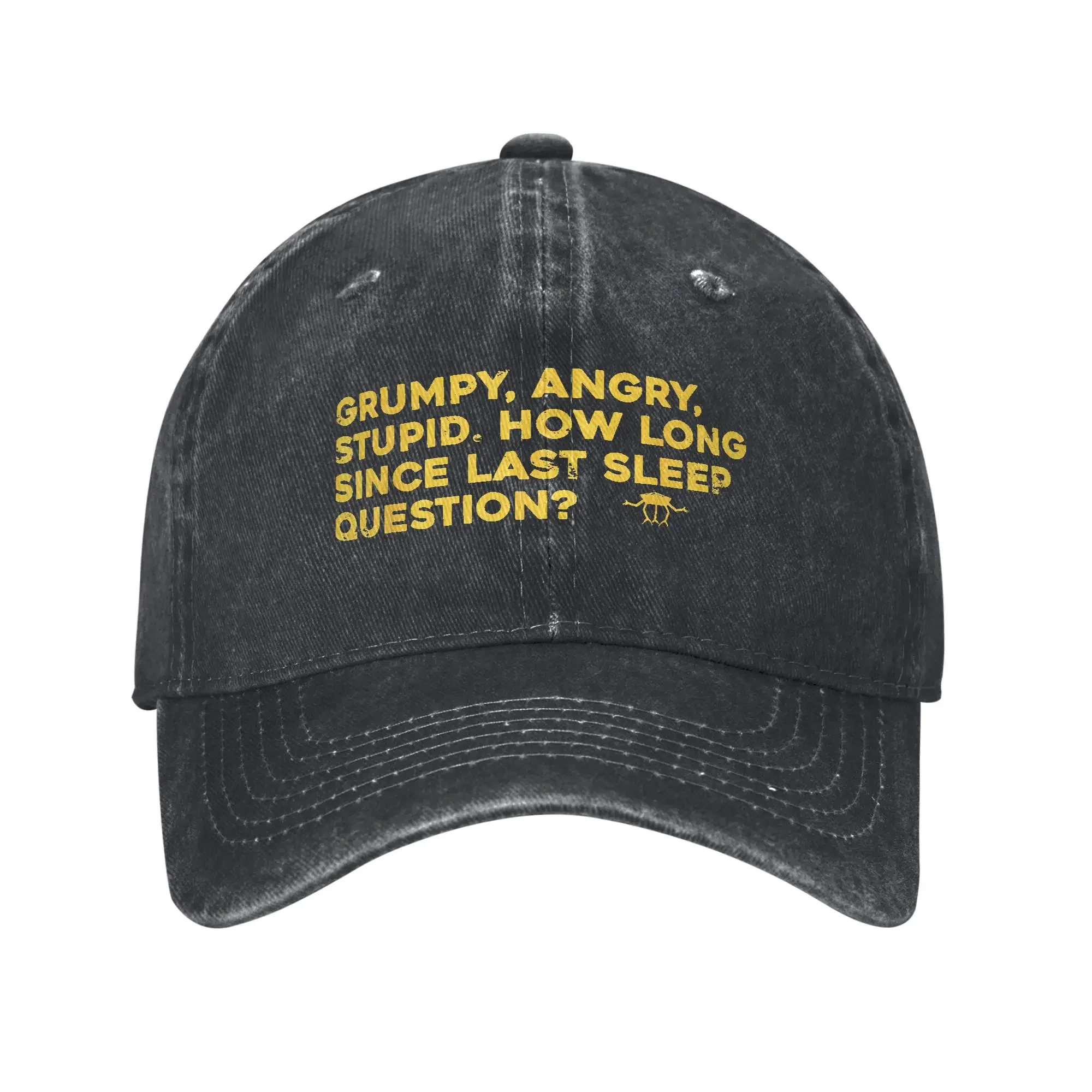 Funny Grumpy Space Quote. Rocky Project Casual Baseball Cap Hunting Camping Trucker Hat Spring Adult Y2k Funny Baseball Caps