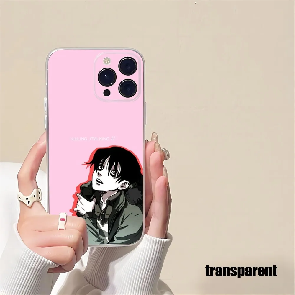 Kill the stalker Phone Buy Case new 2024 For iPhone 15 14 12 13 11 Pro Max Mini X XR XS Max 7 8 Plus transparent cover