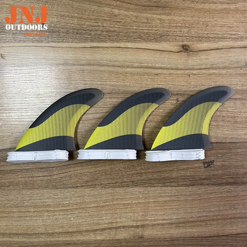 JNJ FCS 2 Fiberglass MF Medium G5 Large G7 Surfboard Thruster Fins