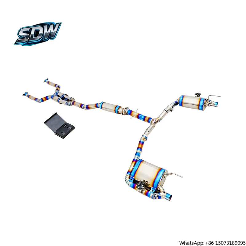 

Титановая выхлопная система Valvetronic для Reiz, Alphard 30, Camry, Supra, Hilux, Fortuner, RAV4: звуковая система Catback с глушителем