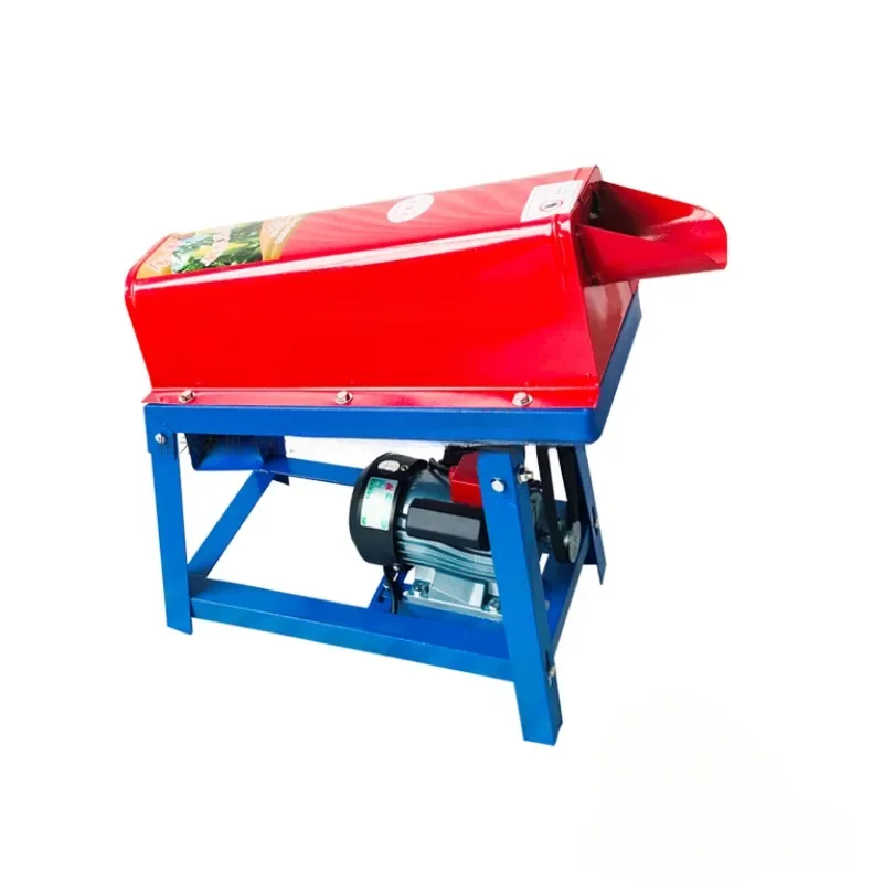 Household small 220V electric fully automatic corn thresher