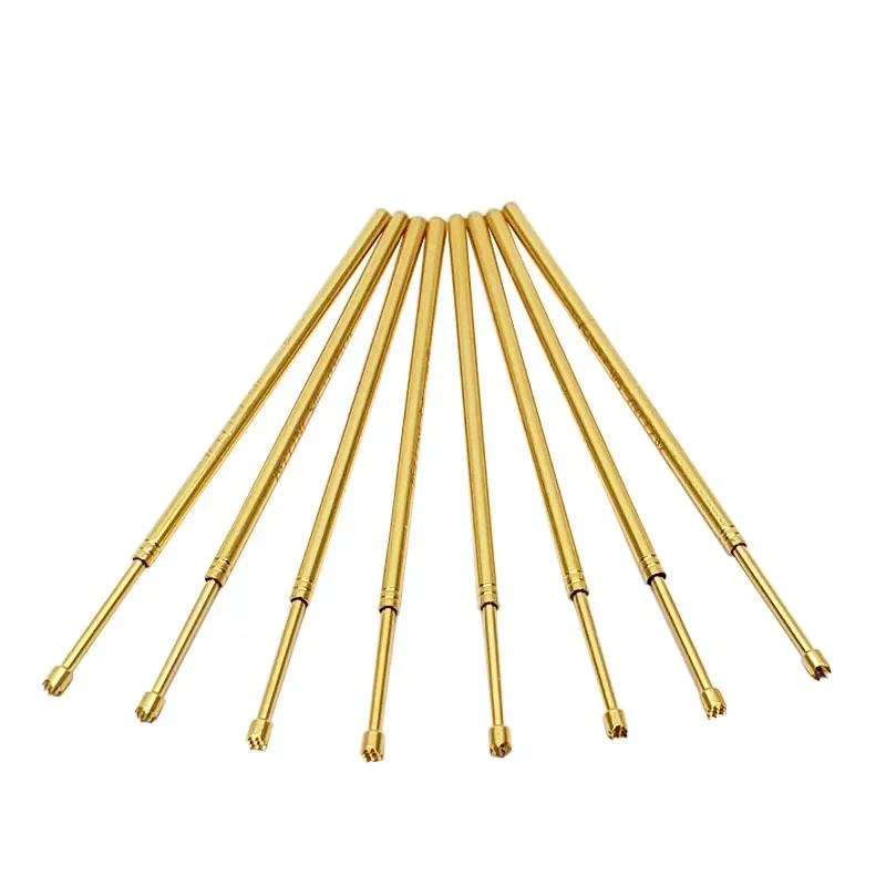 50/100PCS INGUN British Steel Probe GKS100 306 150 A2000/A3000 9-jaw Plum Blossom 1.36mm Spring Test Pin