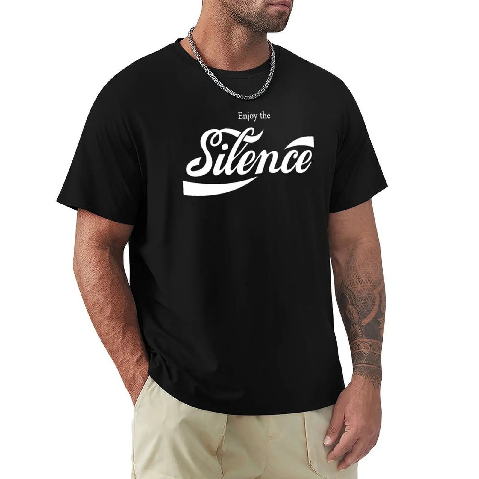 

DM, Enjoy the Silence T-Shirt customs design your own custom t-shirts cotton man t-shirts mens t shirts pack