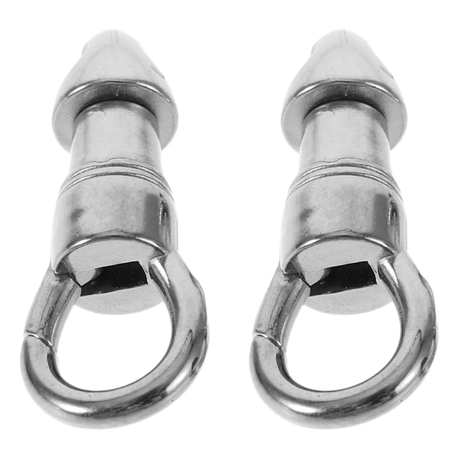 

2Pcs Durable Stainless Steel Clasp for Necklace Bracelet DIY Jewelry Making Non-Fading Cone Shaped Buckle Buddha Amulet Holder