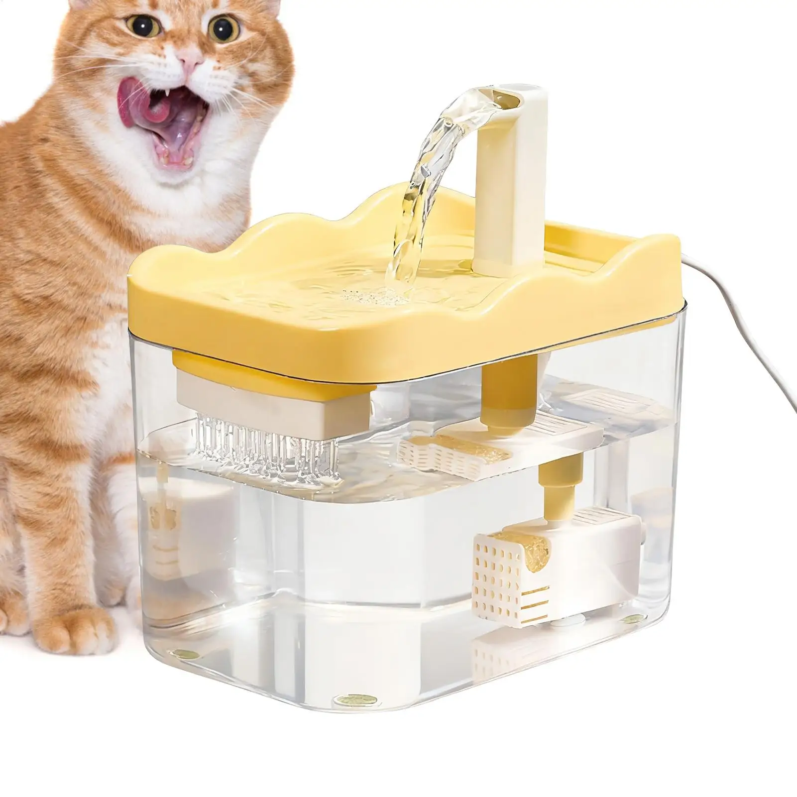 Cat Drinking Founta…