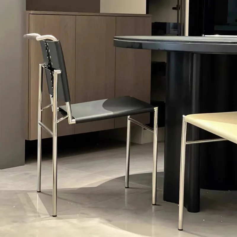 Hotel restaurante cadeiras de jantar moderno restaurante acento relaxar cadeiras de jantar minimalista mobiliário avançado silla comedor lscy